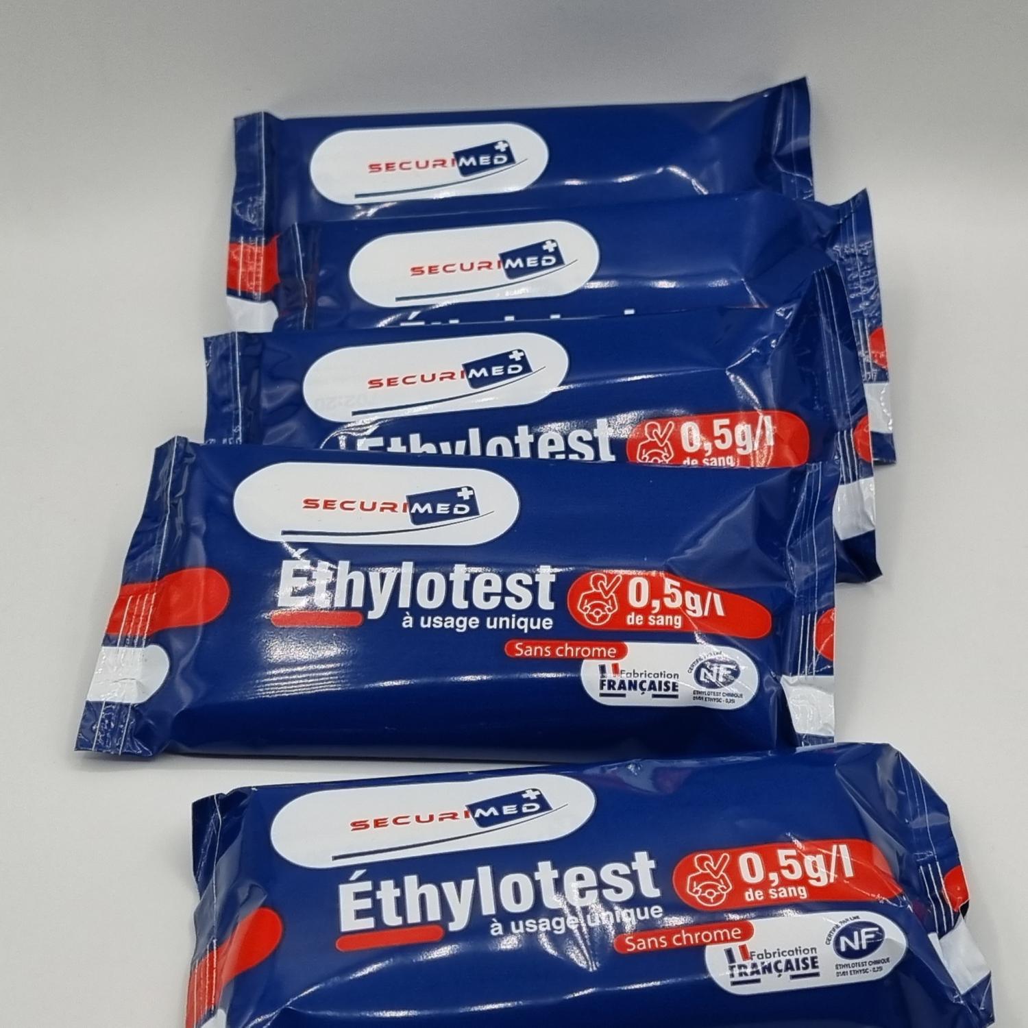 Ethylotest jetable 50 pc - Autres - Vandeputte Safety Experts